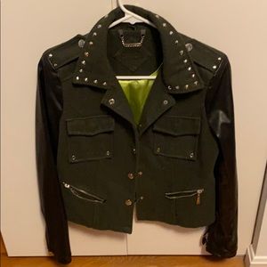 Joujou semi leather jacket